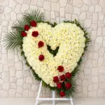 Corazón de flores Cogolludo