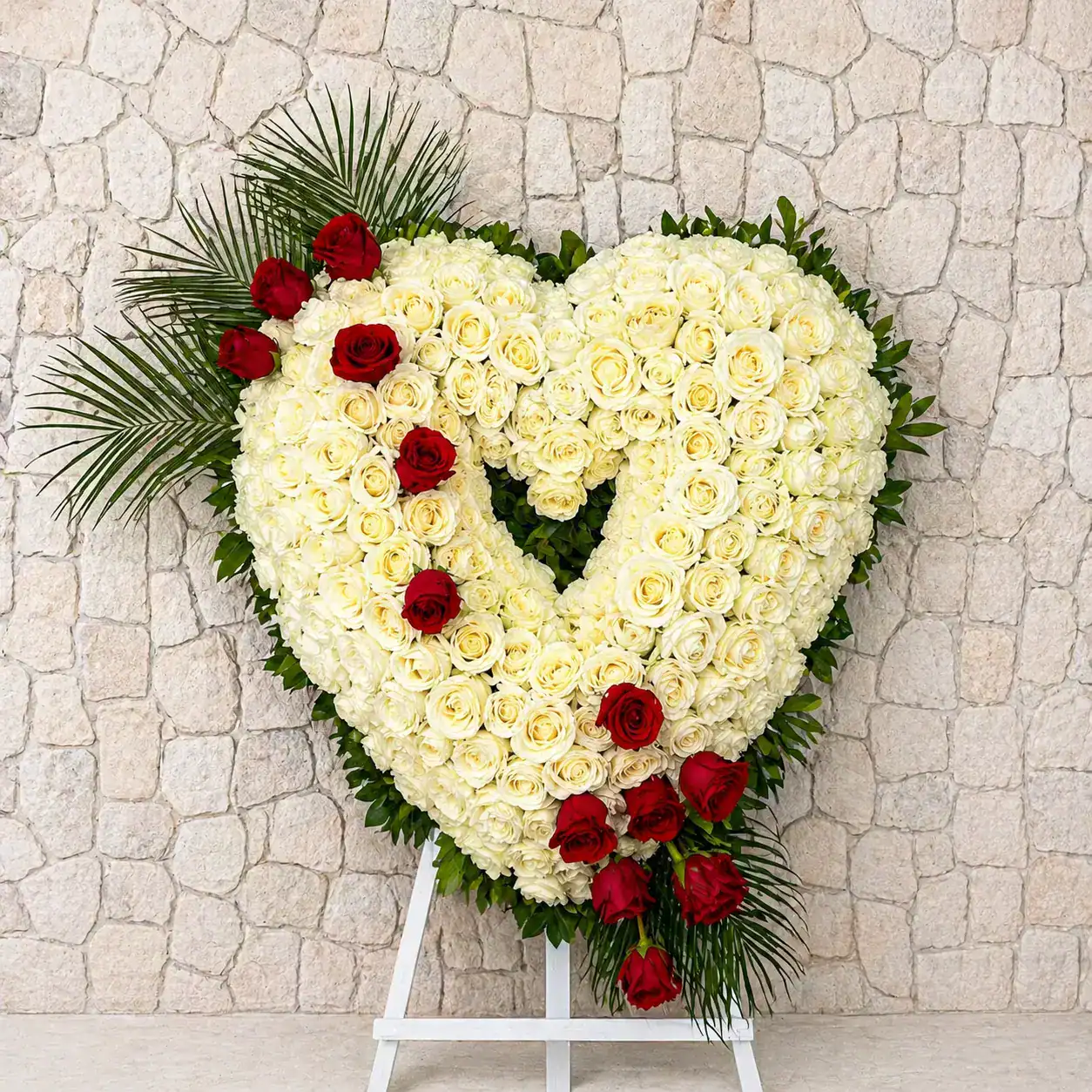 Corazón de flores Cogolludo