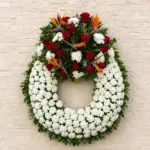 Corona de flores Humanes