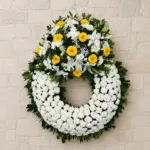 Corona de flores Río Tajuña