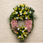 Corona de flores Mandayona