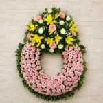 Corona de flores Corduente