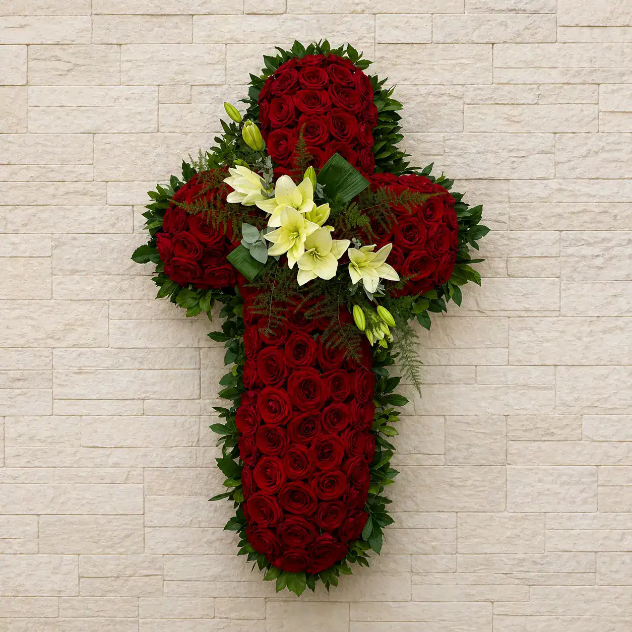 Cruz de rosas Río Sorbe